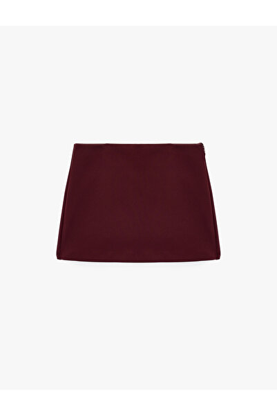 Koton Slim Fit Pocket Detailed Mini Shorts Skirt