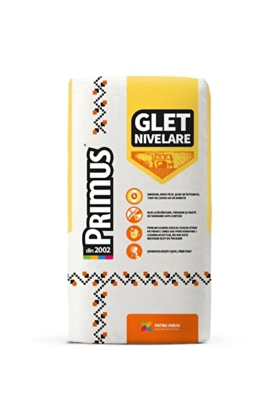 Primus GLI 49 Gypsum Leveling Putty, Interior, 5 kg