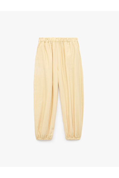 Koton Comfortable Fit Balloon Fit Harem Pants with Elastic Waist and Pockets