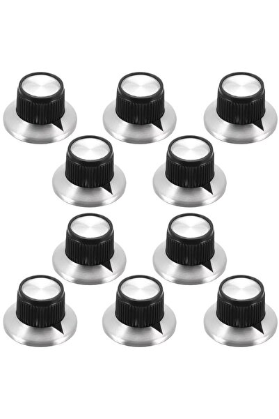 Choice 10 Pcs Arrow Knob Miwayer 5/10/20 PCS Guitar Effect Pedal Knob Chrome ...