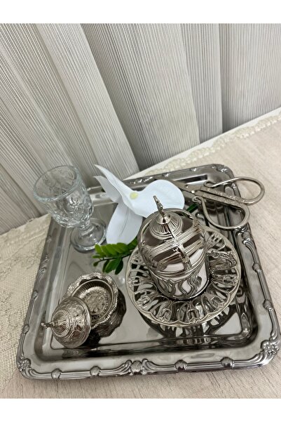 Gümüş Damat Kahvesi Sunum Seti