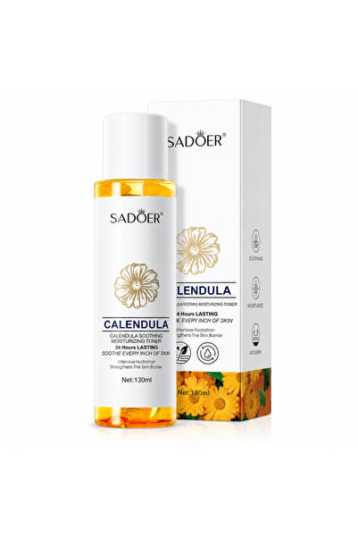 SADOER Toner calmant și hidratant cu Calendula, 130 ml, pentru ten sensibil