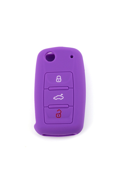 Choice Purple Car Case For Volkswagen Polo Golf Passat Beetle Caddy T5 Eos Ti...