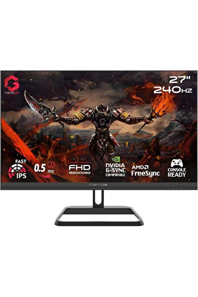 GENERAL جيم اون شاشة العاب ميدنايت برو GOM27FHD240IPS 27 انش FHD 1920×1080 24...