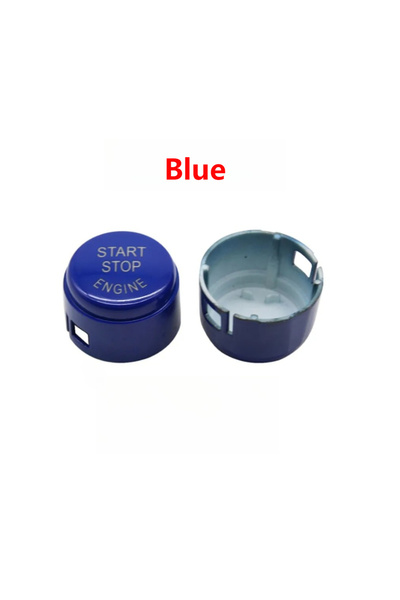 Choice Blue Automatic Engine Start Stop Push Button Without OFF For BMW 3 5 6...