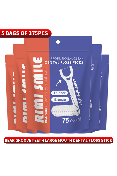 Choice 375PCS 375/225/150/75PCS - Large mouthed dental floss stick, suitable ...