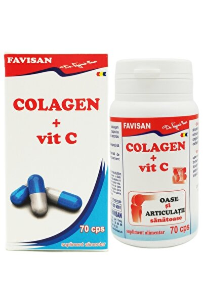 Favisan Collagen + vitamin C 70cps