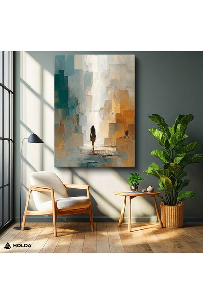 Genel Markalar Kanvas Tablo Soyut Sokak Sanat Tablosu Duvar Dekorasyonu