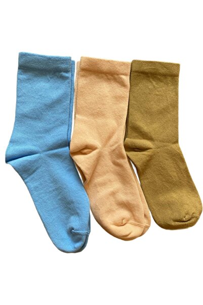 Generic Brand Quality Comfortable Extra Soft Colorful 3-Pack Unisex Socks (Si...