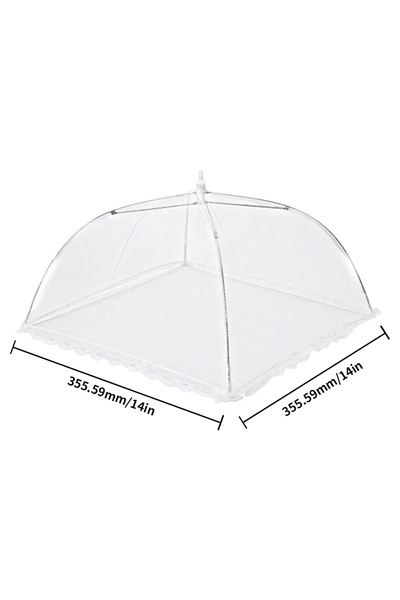 choice2 1Pc 14inch 1/2Pcs Food Covers Mesh Foldable Kitchen Anti-Fly Mosquito...