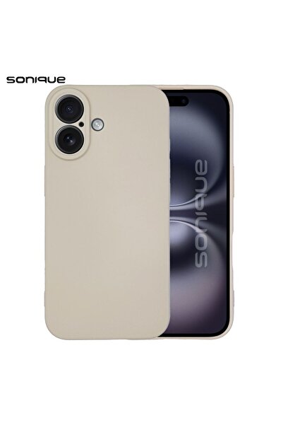 OEM Θήκη Σιλικόνης My Colors Sonique Apple iPhone 16 Plus Μπεζ