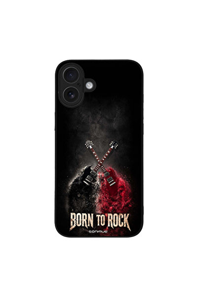 OEM Θήκη Sonique Ανδρική Έκδοση για Apple iPhone 16 Plus Born to Rock