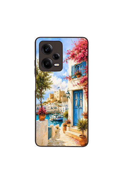 OEM Θήκη Sonique Greek Island Muse Series για Xiaomi Redmi Note 12 Pro 5G Ροδ...