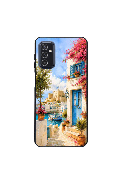 OEM Θήκη Sonique Greek Island Muse Series για Samsung Galaxy M52 5G Ροδίτικο ...