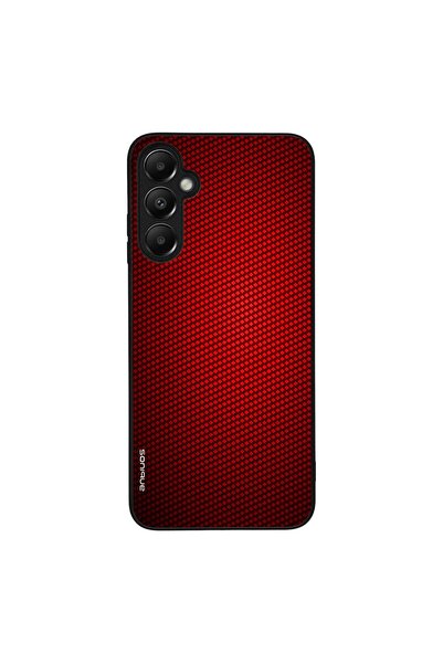 OEM Θήκη Sonique Carbon Series για Samsung Galaxy A05s 4G Κόκκινο