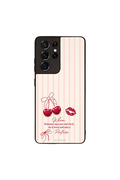 OEM Θήκη Σειράς Sonique Stripe Stories για Samsung Galaxy S21 Ultra Do It Twice