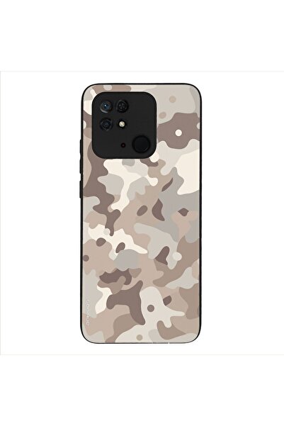 OEM Θήκη Sonique Camouflage Army Series για Xiaomi Redmi 10C Μπεζ