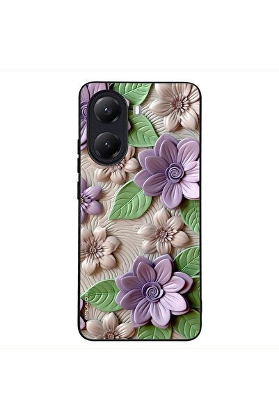 OEM Θήκη Sonique 3D Flower Series για Xiaomi Poco X7 Pro 5G Βιολετί