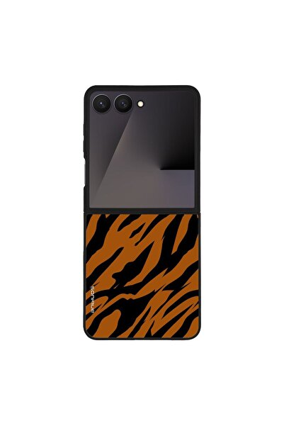 OEM Θήκη Sonique Σειρά Animal Print για Samsung Galaxy Z Flip 7 Τίγρη 01