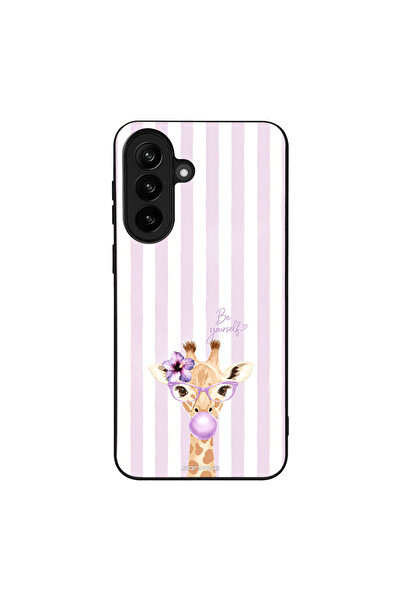 OEM Θήκη Sonique Stripe Stories Series για Samsung Galaxy A37 5G Λιλά- Καμηλο...