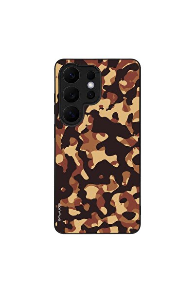 OEM Θήκη Sonique Σειρά Καμουφλάζ Στρατού για Samsung Galaxy S26 Ultra Καφέ 01