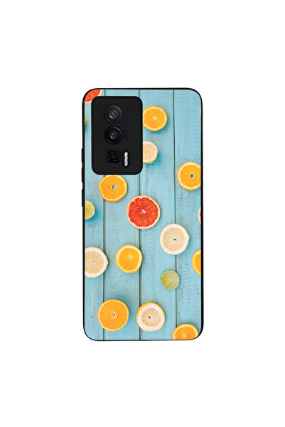 OEM Θήκη Sonique Fruit Series για Xiaomi Poco F5 Pro 5G Γκρέιπφρουτ