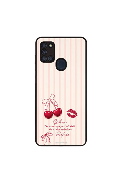 OEM Θήκη Σειράς Sonique Stripe Stories για Samsung Galaxy A21s Do It Twice