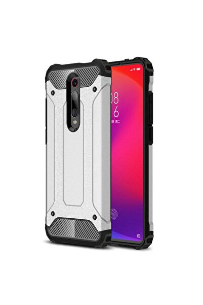 OEM Tough Armor Xiaomi Redmi 8 Ασημί