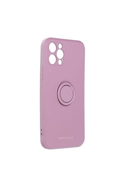 OEM Θήκη Σιλικόνης Roar Amber Case Apple iPhone 12 Pro Μωβ