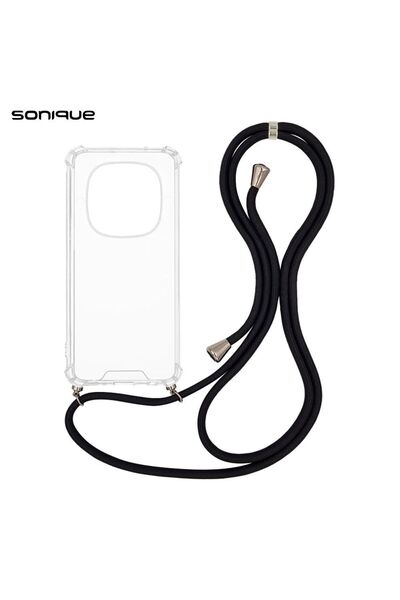 OEM Θήκη Σιλικόνης με Κορδόνι Sonique Armor Clear Xiaomi Redmi Note 14 Pro 5G...