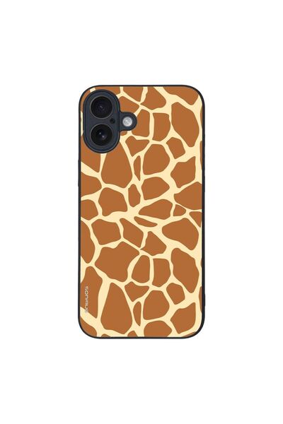 OEM Θήκη Sonique Σειρά Animal Print για Apple iPhone 16 Plus Καμηλοπάρδαλη 02