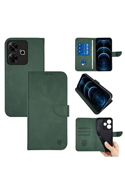 OEM Θήκη Πορτοφόλι Sonique Urban Wallet Xiaomi Redmi 13 4G / Poco M6 4G Πράσι...