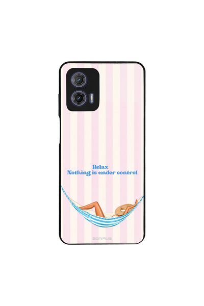OEM Θήκη Sonique Stripe Stories Series για Motorola Moto G73 5G Αιώρα