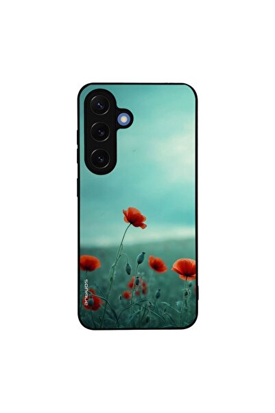 OEM Θήκη Sonique Sunset in Eden Series για Samsung Galaxy S25 Scarlet Poppy
