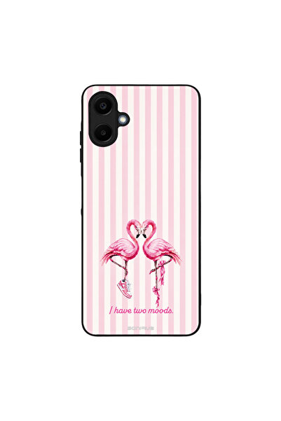 OEM Θήκη Sonique Stripe Stories Series για Samsung Galaxy A06 4G Φλαμίνγκο