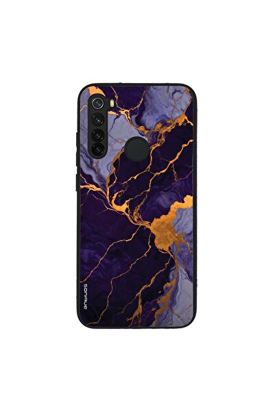OEM Θήκη Sonique Marble Series για Xiaomi Redmi Note 8 / Redmi Note 8 2021 Μωβ