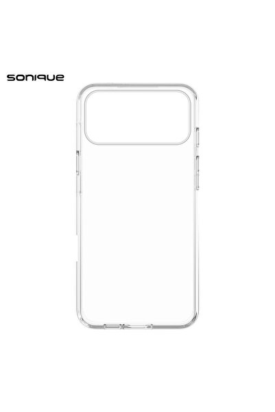 OEM Θήκη Σιλικόνης Sonique Crystal Clear Apple (Big Hole) iPhone 17 Pro Διάφανο