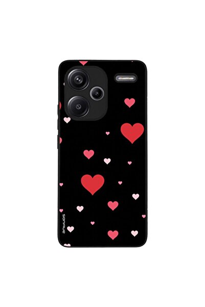 OEM Θήκη Sonique Heart Series για Xiaomi Redmi Note 13 Pro Plus 5G Μαύρο