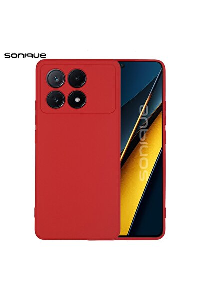 OEM Θήκη Σιλικόνης My Colors Sonique Xiaomi Poco F6 Pro 5G Κόκκινο