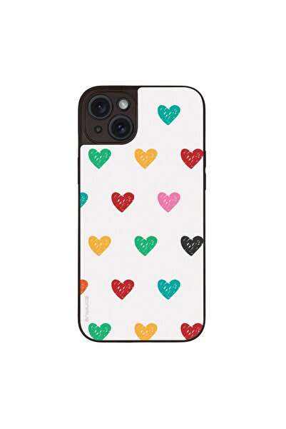 OEM Θήκη Sonique Heart Series για Apple iPhone 15 Plus Λευκό 02