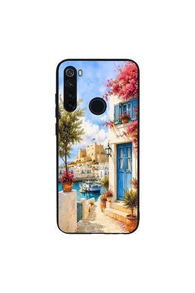 OEM Θήκη Sonique Greek Island Muse Series για Xiaomi Redmi Note 8T Ροδίτικο Λ...
