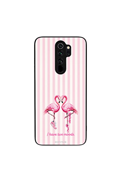 OEM Θήκη Sonique Stripe Stories Series για Xiaomi Redmi Note 8 Pro Φλαμίνγκο