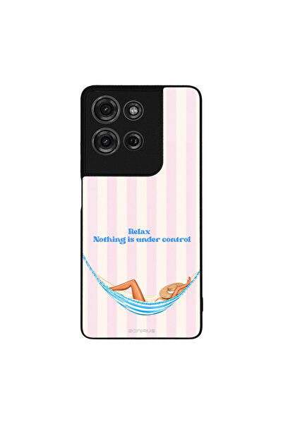 OEM Θήκη Sonique Stripe Stories Series για Motorola Moto G75 5G Αιώρα