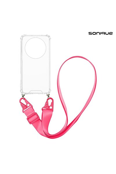 OEM Θήκη Σιλικόνης με Strap Sonique Armor Clear Xiaomi Redmi 14C 4G / Poco C7...