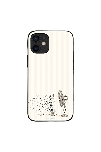 OEM Θήκη Sonique Stripe Stories Series για Apple iPhone 12 mini Cool Dog