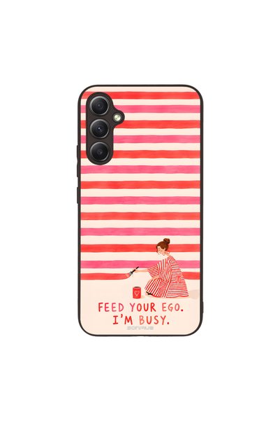 OEM Θήκη Sonique Stripe Stories Series για Samsung Galaxy A34 5G Ταΐστε το Εα...