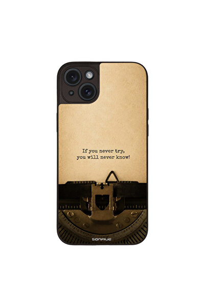 OEM Θήκη Sonique Men's Edition για Apple iPhone 15 Plus Old Letter