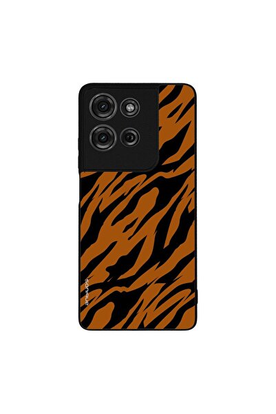 OEM Θήκη Sonique Animal Print Series για Motorola Moto G75 5G Tiger 01