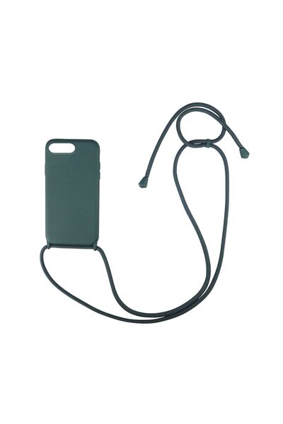 OEM Θήκη Σιλικόνης με Κορδόνι CarryHang Sonique Apple iPhone 6/6s Plus Πράσιν...