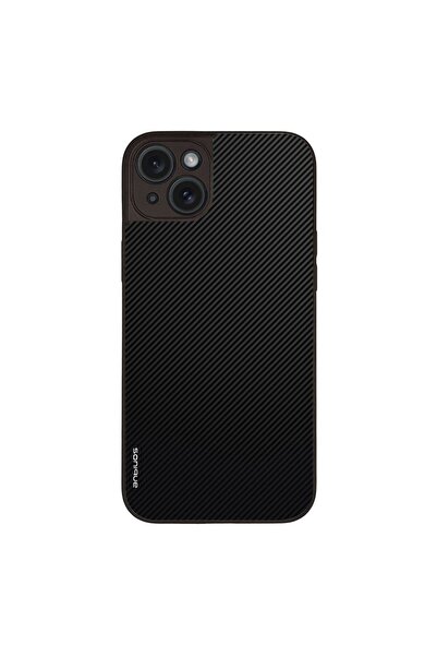 OEM Θήκη Sonique Carbon Series για Apple iPhone 15 Plus Μαύρο